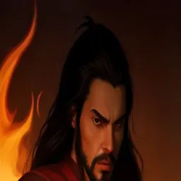 Fire Lord Ozai character portrait